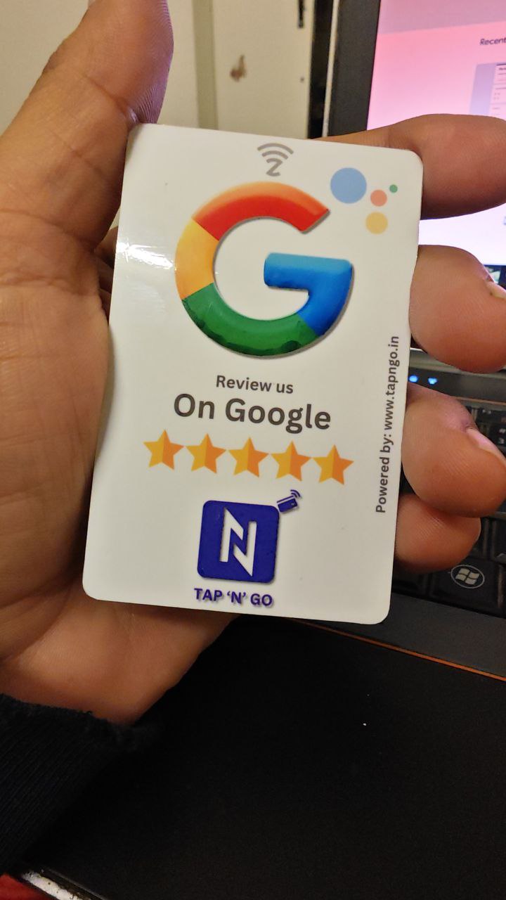google business review cards india